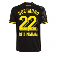 Borussia Dortmund Jude Bellingham #22 Fußballbekleidung Auswärtstrikot 2022-23 Kurzarm